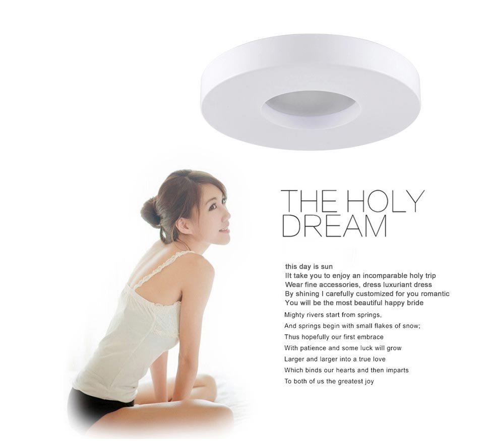 new novelty 15w led ceiling lights fixtures for living room d29cm round bedroom kitchen light acryl lampshade ceiling lamp