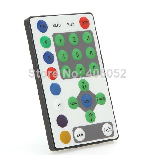 10set/lot 24key ir remote dream magic color strip controller rgb led running strip control #jl0506