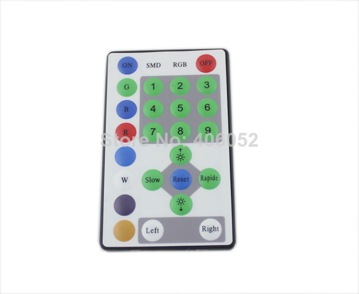 whole - dc5v 12v ir 25 keys running led strip rgb controller 10set/lot