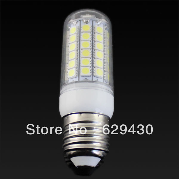 100 x whole 1200lm 220v-240v 69 g9 led corn light warm white/ white led smd 5050 corn bulb 12w e27