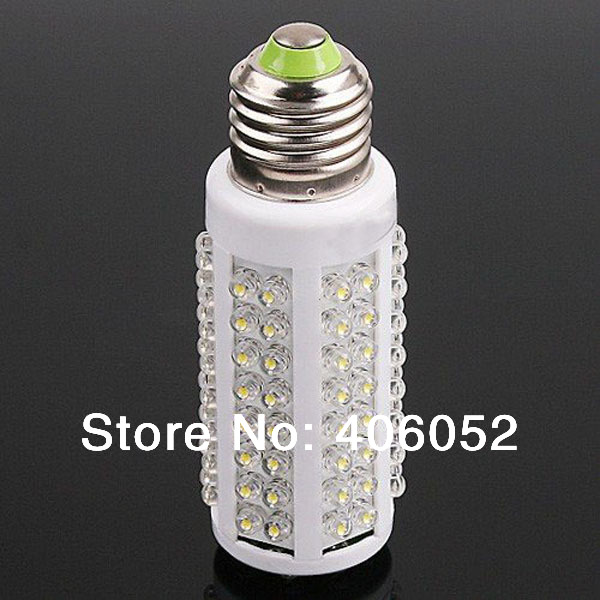 10pcs x whole ac 220-240v 108 led led bulb lamp e27 7w corn light lamparas warm white pure white