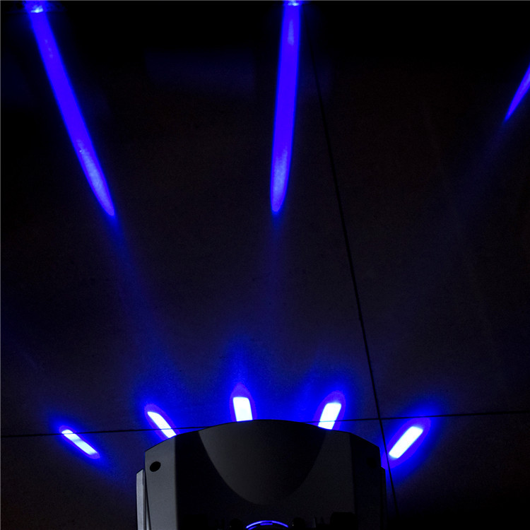 eyourlife stage dance lighting rgbw double derby x led dj party karaoke digital effect light