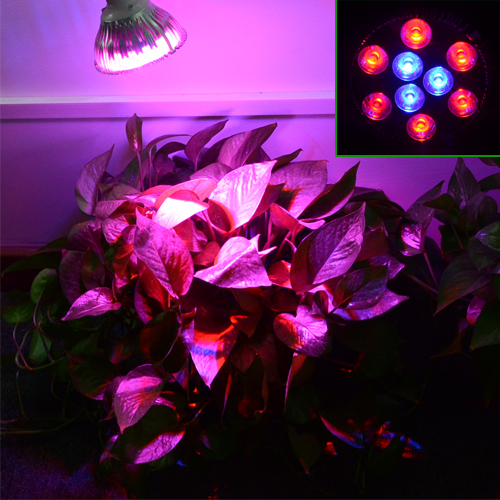 1pcs full spectrum led grow lights e27 led grow light ac85 - 265v growth led lamp for flower plant hydroponics system ce rohs
