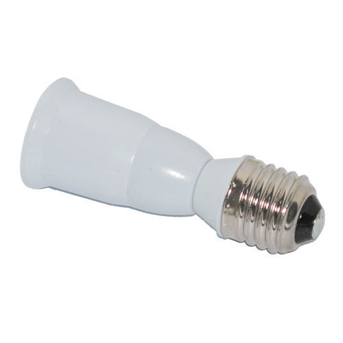 foxanon brand e27 male to e27 female led cfl light bulb converter lamp adapter socket 9cm extend lamp holder 1pcs/lot