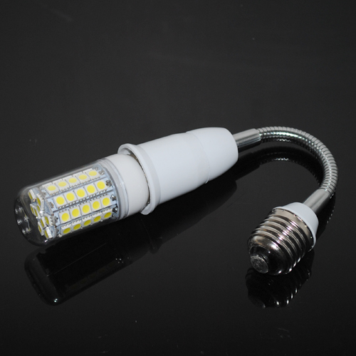 foxanon brand e27 to e27 20cm length flexible extend extension led light lamp bulb adapter converter socket holder 1pcs/lot