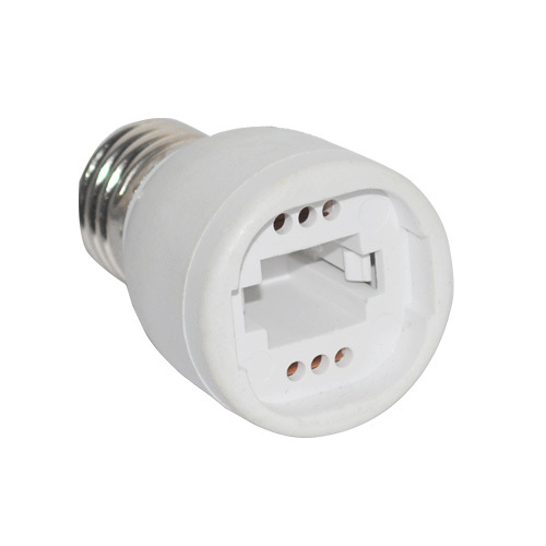 foxanon brand e27 to g24 base led halogen light lamp bulbs socket adapter converter e27-g24 lamp holder converter 10pcs/lot