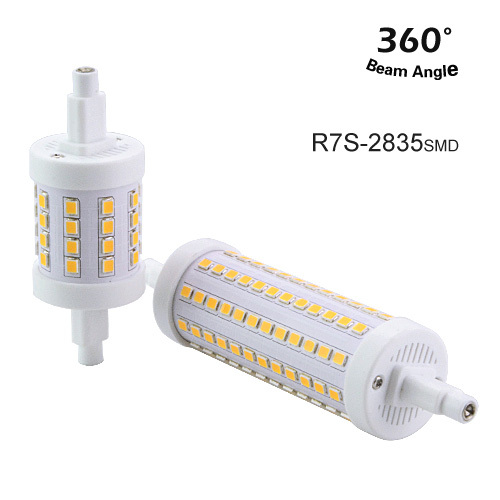 r7s led lamp 7w 14w 20w 25w smd2835 85-265v dimmable 78mm 118mm 135mm 190mm led corn bulb r7s 360 degree halogen led lamp light