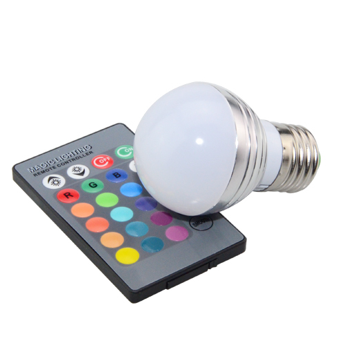 3w led rgb spotlight e27 led bulb ac 100v 110v 220v 240v led light lamp dimmable lampada led spot light with ir remote control