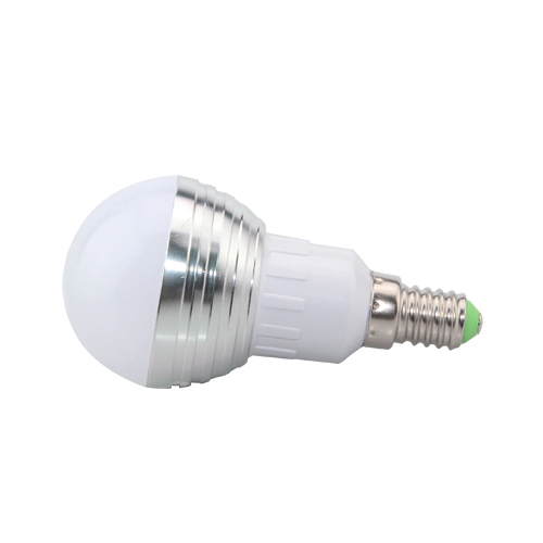 rgb e14 led bulb lamp 3w led spot light 16 color changing ac90~240v 110v 220v dimmable led spotlight +24key ir remote control