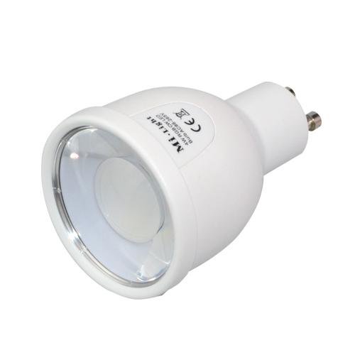 2015 ac86-260v mi light 2.4g gu10 4w rgb cw rgb ww led spot light lamp wireless color/brightness/temperature dimmable adjustable
