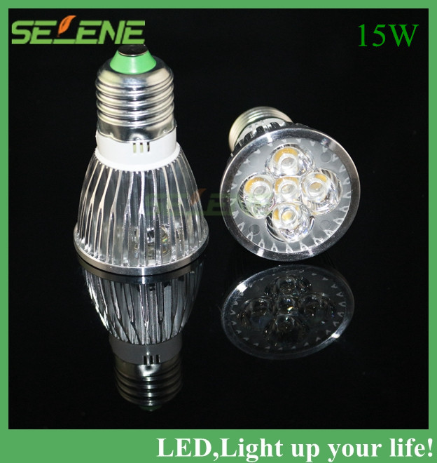 4pcs high power cree led e27 9w 12w 15w 220v 230v 110v dimmable led spot light spotlight led lights downlight lighting
