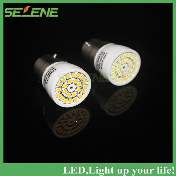 6pcs led bulb e27 b22 e14 2835smd 24led 3w led lamp 220v light bulb white/warm white for home led spotlight lamps energy saving