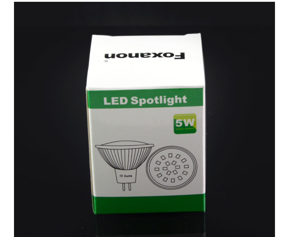 gu10 mr16 led spotlight glass body 2835 smd bombillas led lamp light 3w 5w 12v 220v lampada led bulb spot light