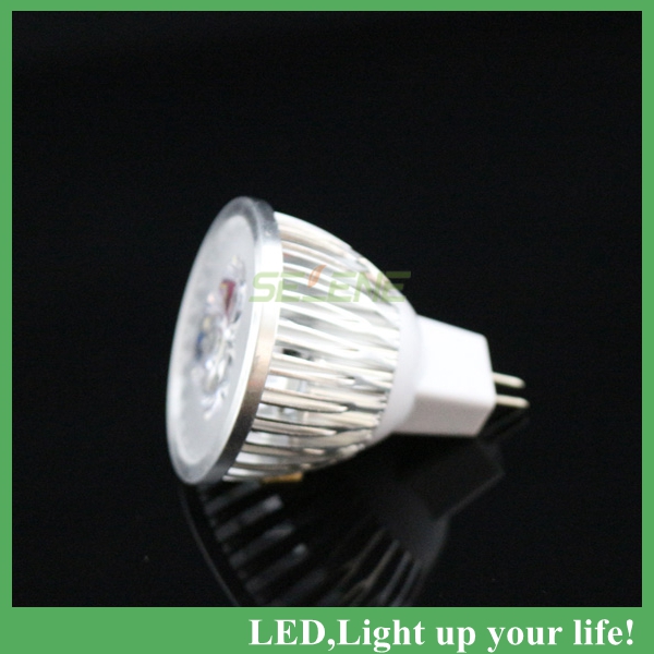 new 10pcs/lot - high power mr16 12v 9w led dimmable cob spotlight lamp bulb warm cool white