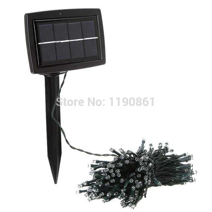 22m 200leds solar led string lights fairy lights outdoor courtyard lights for garden decoration blue green yellow white