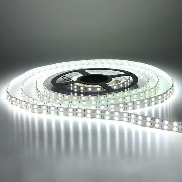 120leds/m double row smd 5050 led strip 12v silicone tube flexible light 5meter/lot warm white cold white and rgb