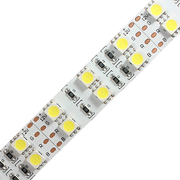 120leds/m double row smd 5050 led strip 12v silicone tube flexible light 5meter/lot warm white cold white and rgb