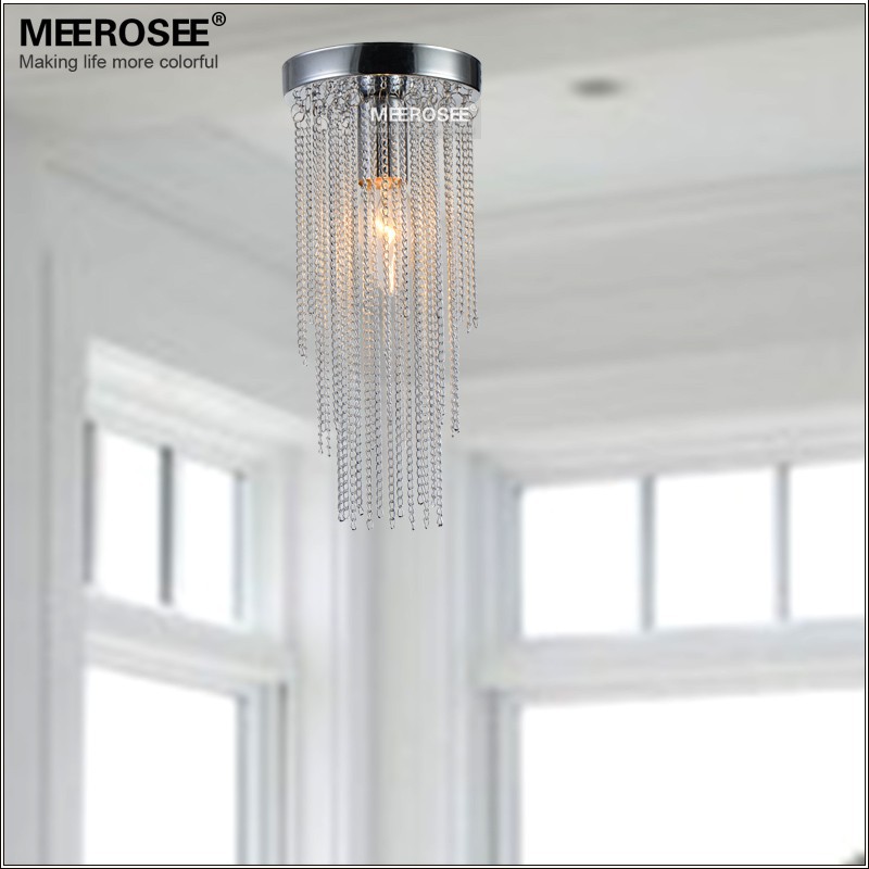 4.7 inch surface mount ceiling light mini small aluminum chain lamp aisle hallway porch corridor staircase light md12184
