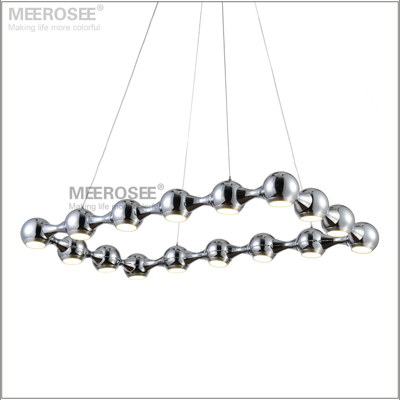 48 watt rectangle led pendant light fitting modern suspension drop pendant lamp dining room hanging lighting