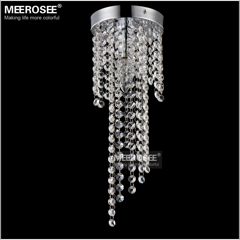small crystal ceiling light crystal lustres lamp 6 inch light stair crystal lighting aisle porch corridor light 1 piece