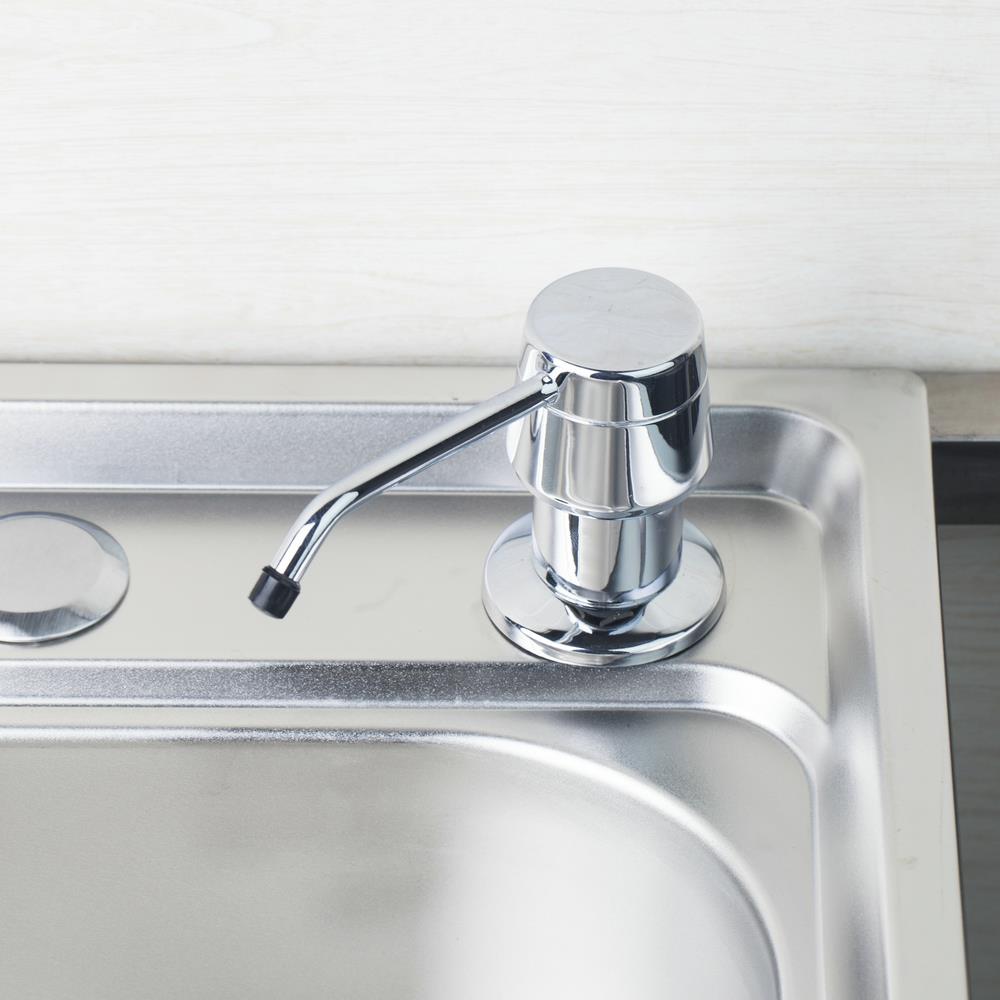 e-pak hello conteporary kitchen hand liquid soap dispensers 5658/4 kitchen sink replacement liquid soap dispensers chrome