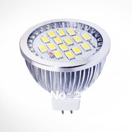 30pcs/lot 7w mr16 smd 5630 15 led spotlight bulb light led lamp ac/dc 12v