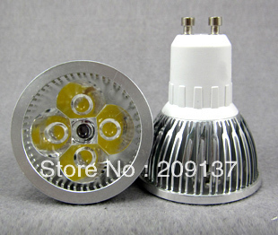 30pcs/lot cree dimmable led high power gu10 4x3w 12w led light led lamp led downlight led bulb spotlight