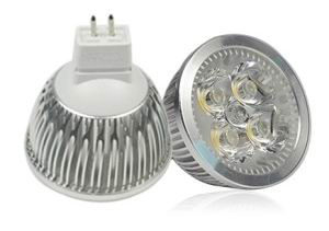 30pcs/lot cree high power mr16 4x3w 12w ac/dc12v power led bulb led lamp warm/cool/pure white