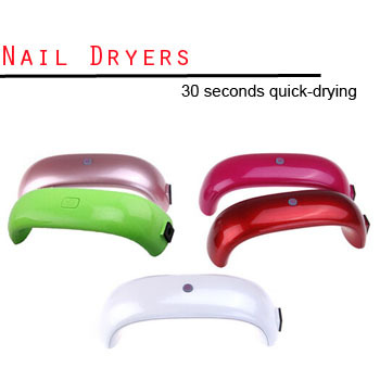 nail dryer 9w led nail lamp uv dryer healing gel nail polish dryer healing lamp led rainbow lamp nail art tools zm01149