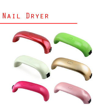 nail drying machine usb charging light therapy machine quickly easily uv dryer 9w led potherapy machine 1pcs/lot zm01149
