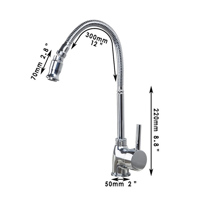 e-pak hello chrome ratating sprayer taps single lever single hole faucet 8551-3 basin sink kitchen torneira cozinha faucet mixer
