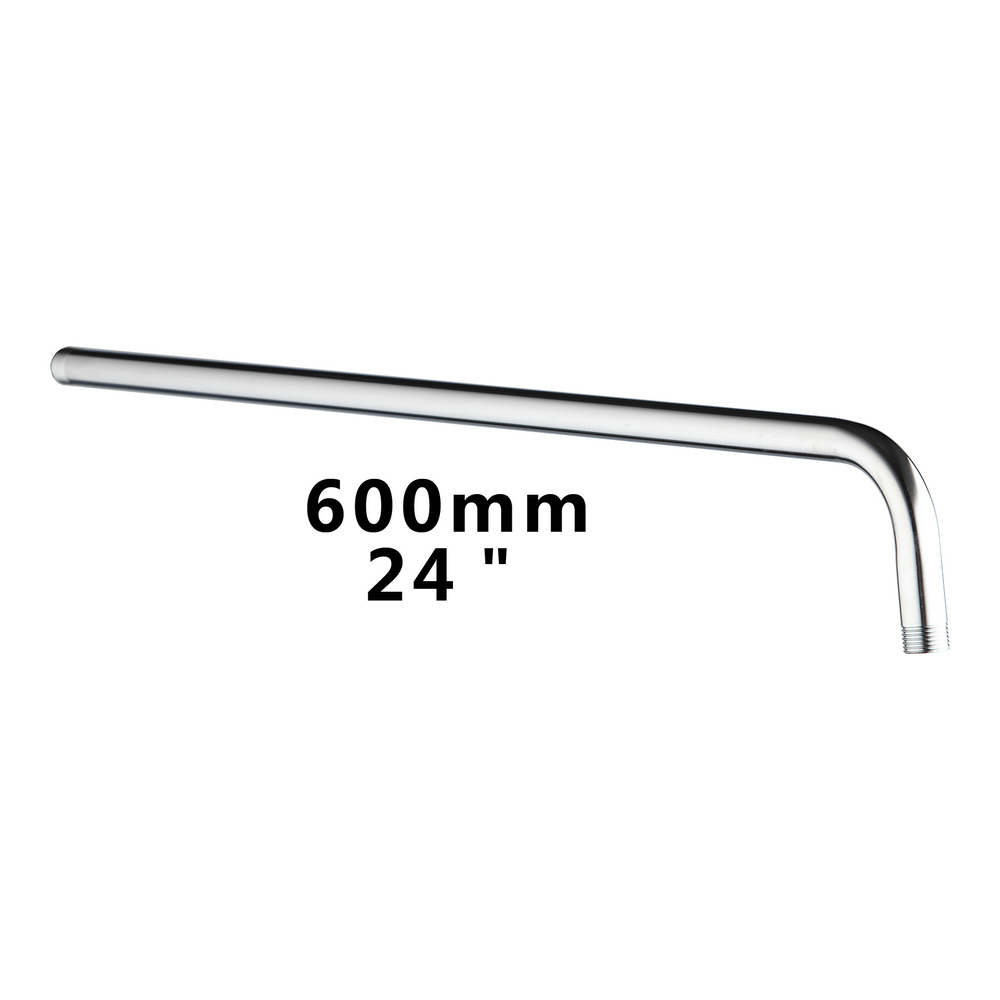 e-pak hello new 60cm long stainless steel shower arm 5622-60 for shower head shower holder wall mount shower bar rod in bathroom