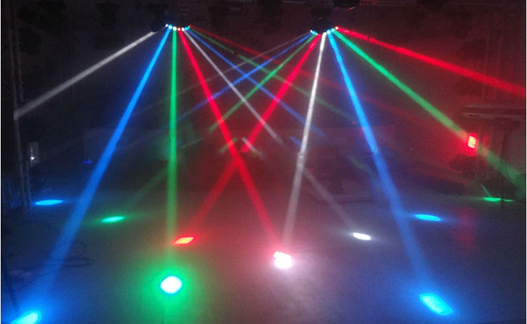 eyourlife new coming #led dj dance effect stage light beam rgbw 4in1 light 12 channel dmx