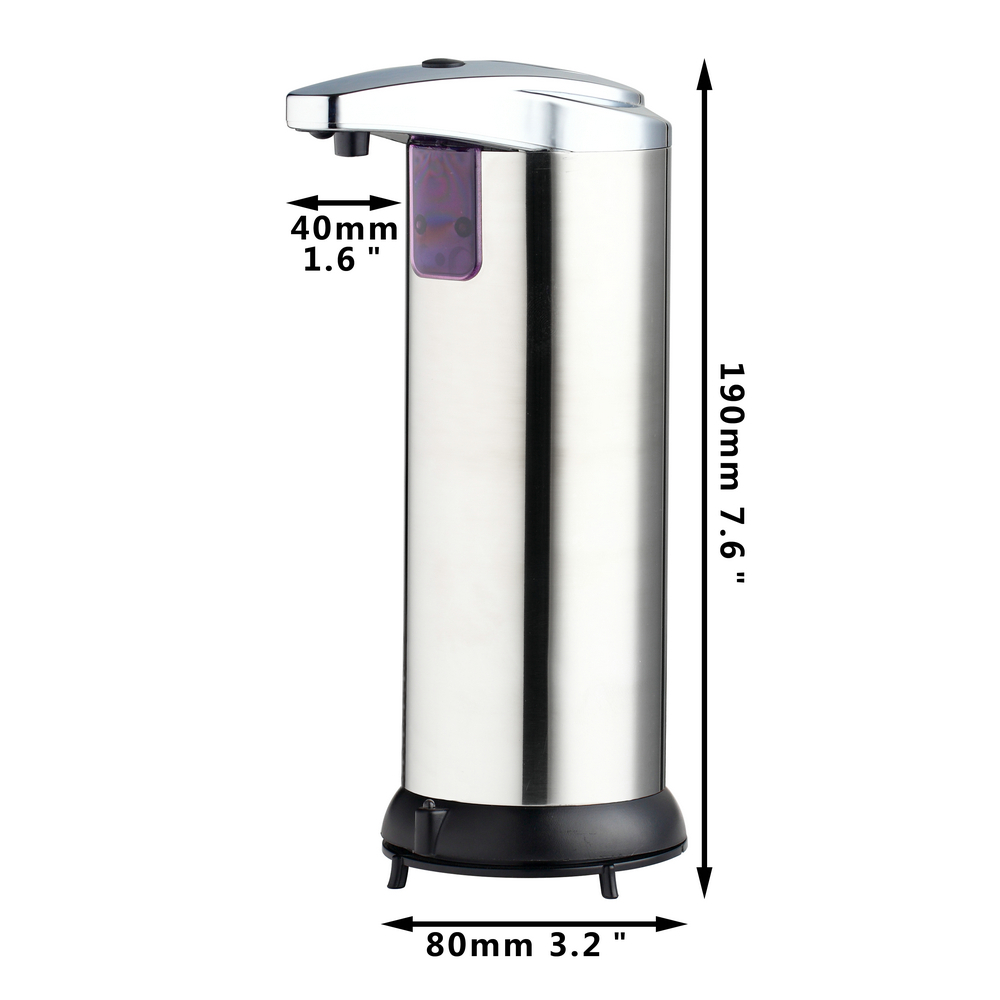 hello 5728/1 modern design automatic soap dispenser bathroom/washroom liquid soap dispenser touchless style