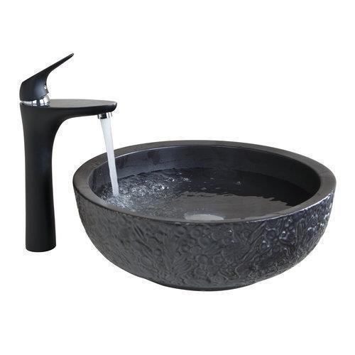 hello bathroom sink washbasin ceramics +black basin chrome faucet 460597084 lavatory bath combine brass vessel tap mixer faucet