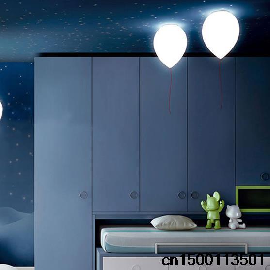 ceiling modern minimalist bedroom cozy den aisle creative balloon art children's room lights ceiling - Click Image to Close