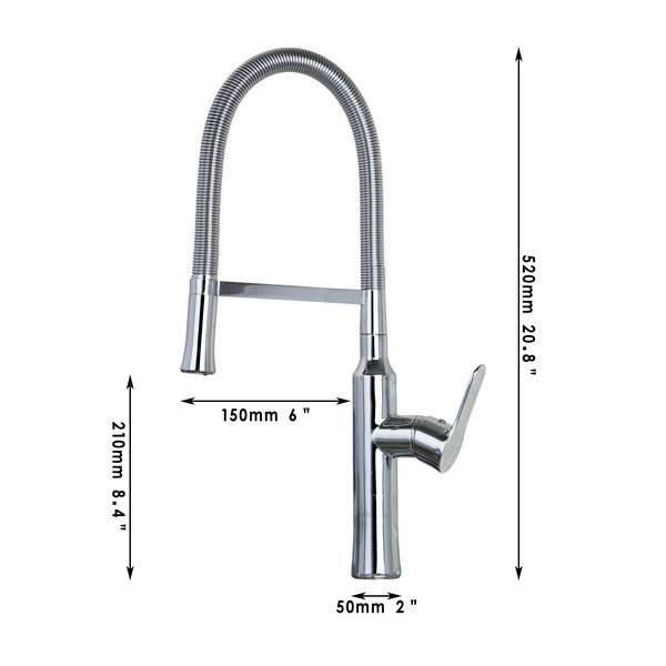 deck mount single handle solid brass kitchen sink faucet /cold mixer pull down swivel water outlet tap faucet 97055
