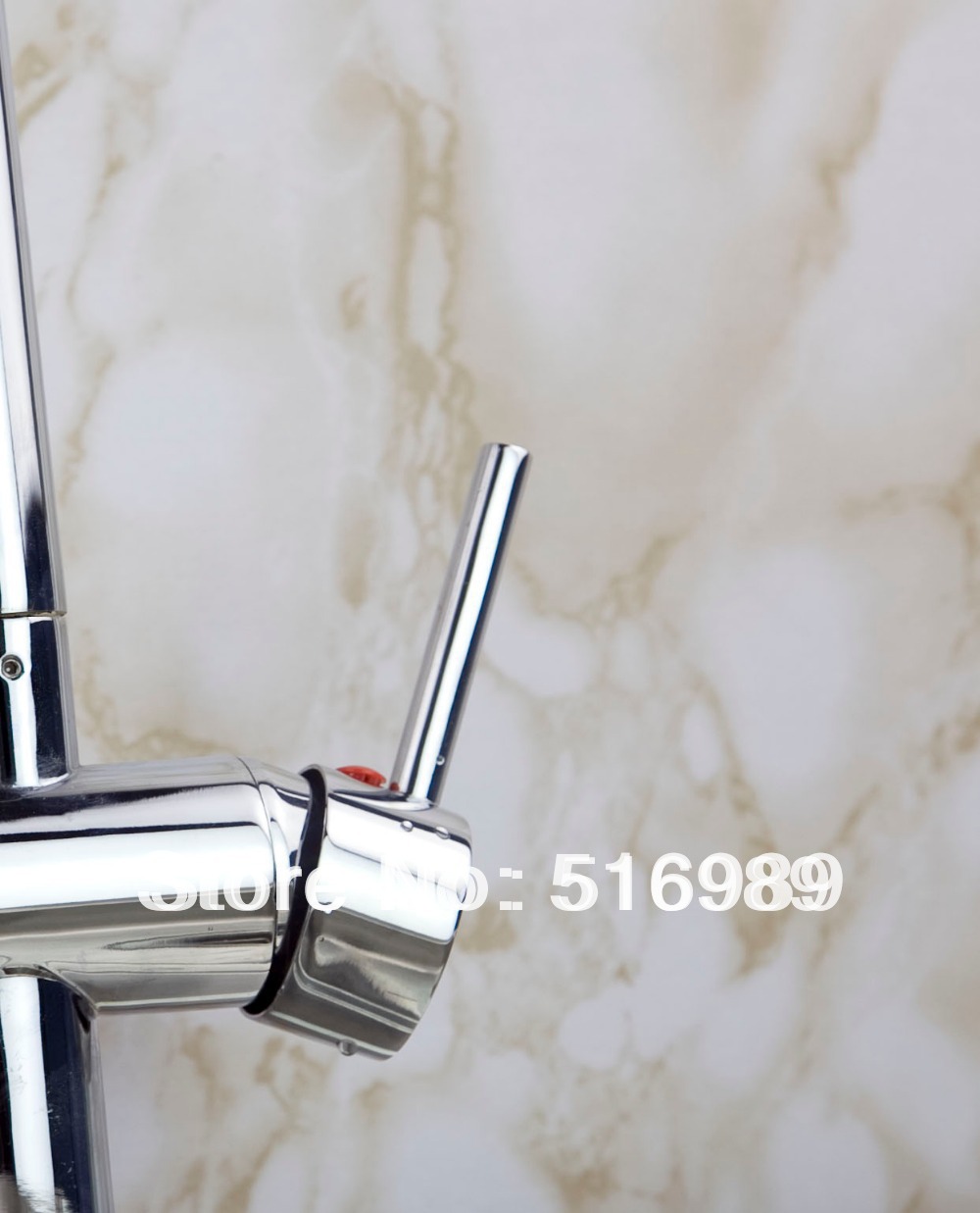 chrome pull out down spray stream deck mount double handles wash basin sink vessel kitchen torneira cozinha tap mixer faucet h2 - Click Image to Close