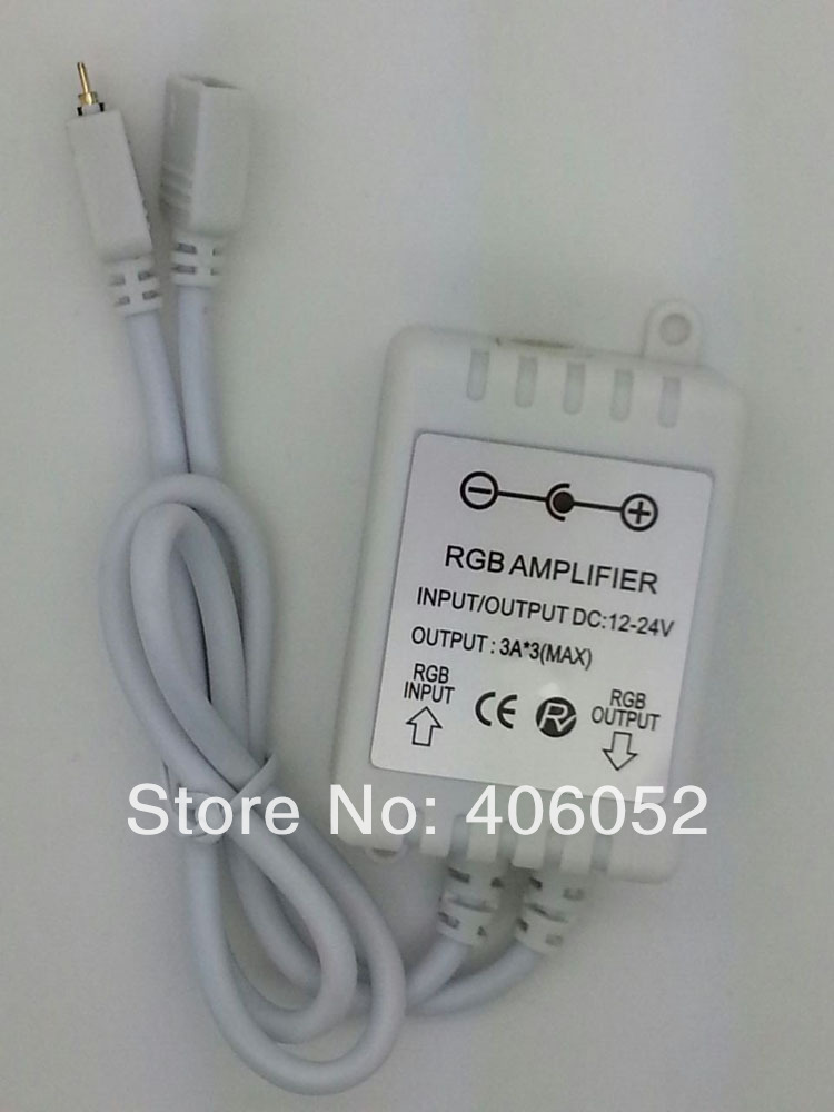 4pcs/lot power led rgb amplifier rgb controller dc 12v 9a 108w for 5050 3528 smd rgb led strip light