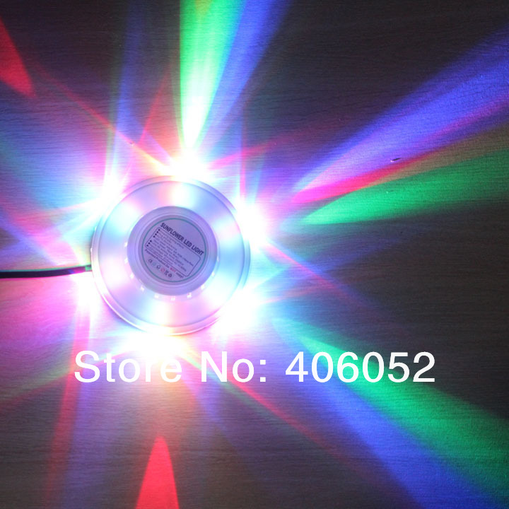 8w rgb 48leds rgb ufo party light mini stage light for holiday birthday party lighting for ktv dj party