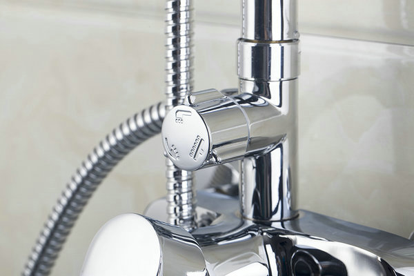 chrome bathroom shower faucet 8