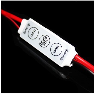 20pcs/lot 12v mini 3 keys single color led controller brightness for led 3528 5050 strip light