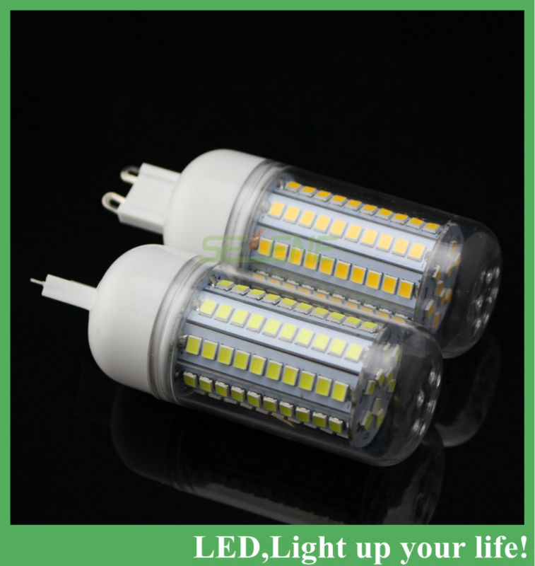 5pcs 2014 newest15w g9 2835 led light led lamp 220v corn bulbs 99leds lamps 2835 smd energy efficient g9 led lighting