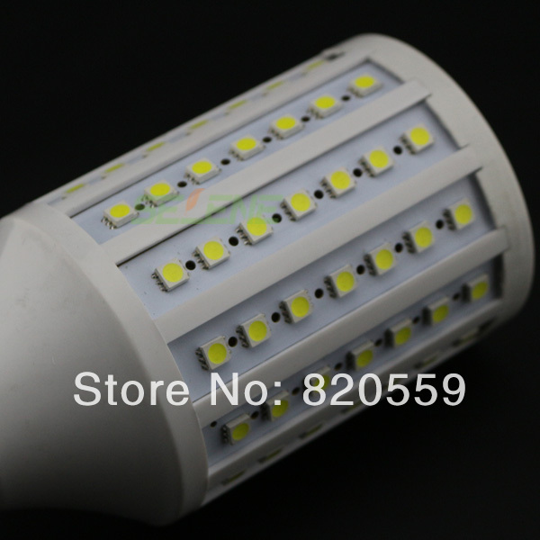 2pcs/lot 2014 new 220v e27 5050 102leds warm white white 20w led light smd high power super bright e27 corn bulb lamp