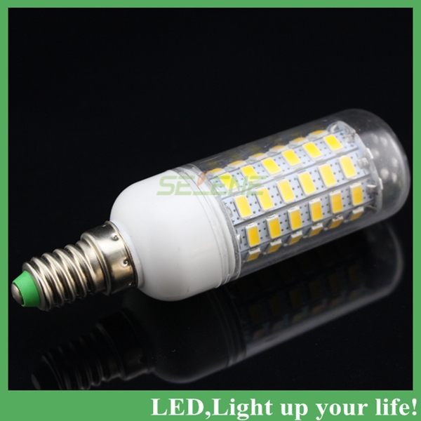 est 1pcse14 bulb led lighting smd5730 ac110v/220v led corn bulb lights e14 20w 69led 5730 smd led corn