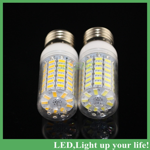 newest 5pcs/lot e27 bulb led lighting smd5730 ac220v led corn bulb lights e27 20w 69led 5730 smd corn lighting