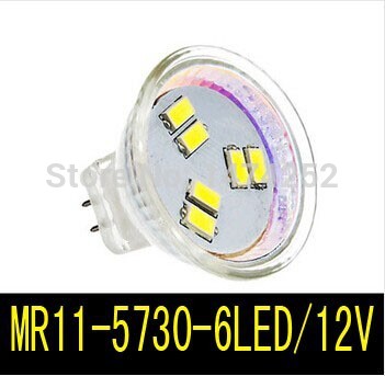 ,1pc mr11 2w 6smd 5730 5630 led light energy saving spotlight bulbs ac 12v zm00454/zm00455