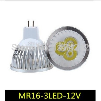 1pcs 3w mr16 led bulb light 12v spotlight warm white cold white for home living room illumination zm00544/zm00545