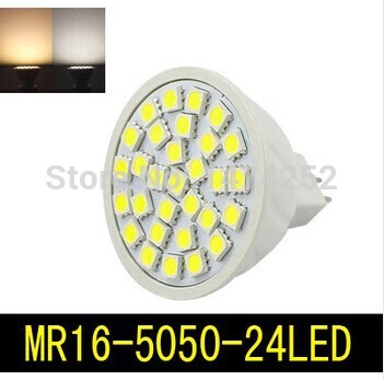 1x 220v 5w mr16 30smd 5050 led pure white warm white energy saving spotlight bulb spot lights lamp zm00430/zm00431