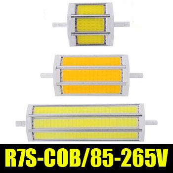 led lights r7s 10w 15w 20w high power ac85-265v cob suitable for home wall lamps 1pcs/lot zm01164